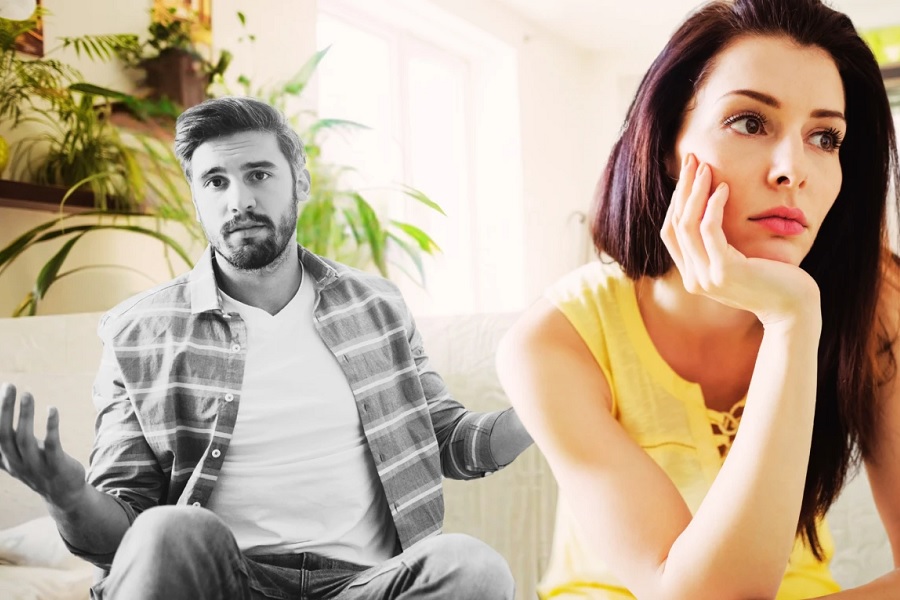 نادیده گرفتن احساسات زن